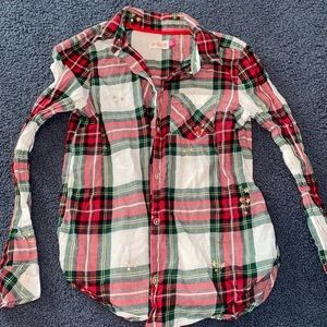 Girls flannel size 10